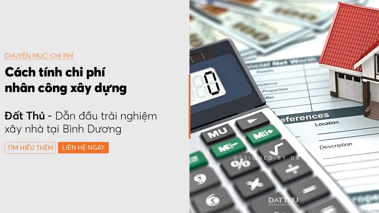 Cách tính giá nhân công xây dựng