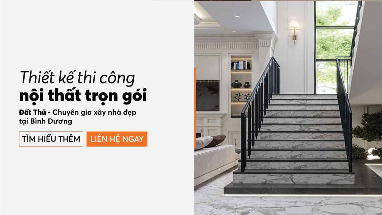 Mẫu thiết kế cầu thang nhà ống