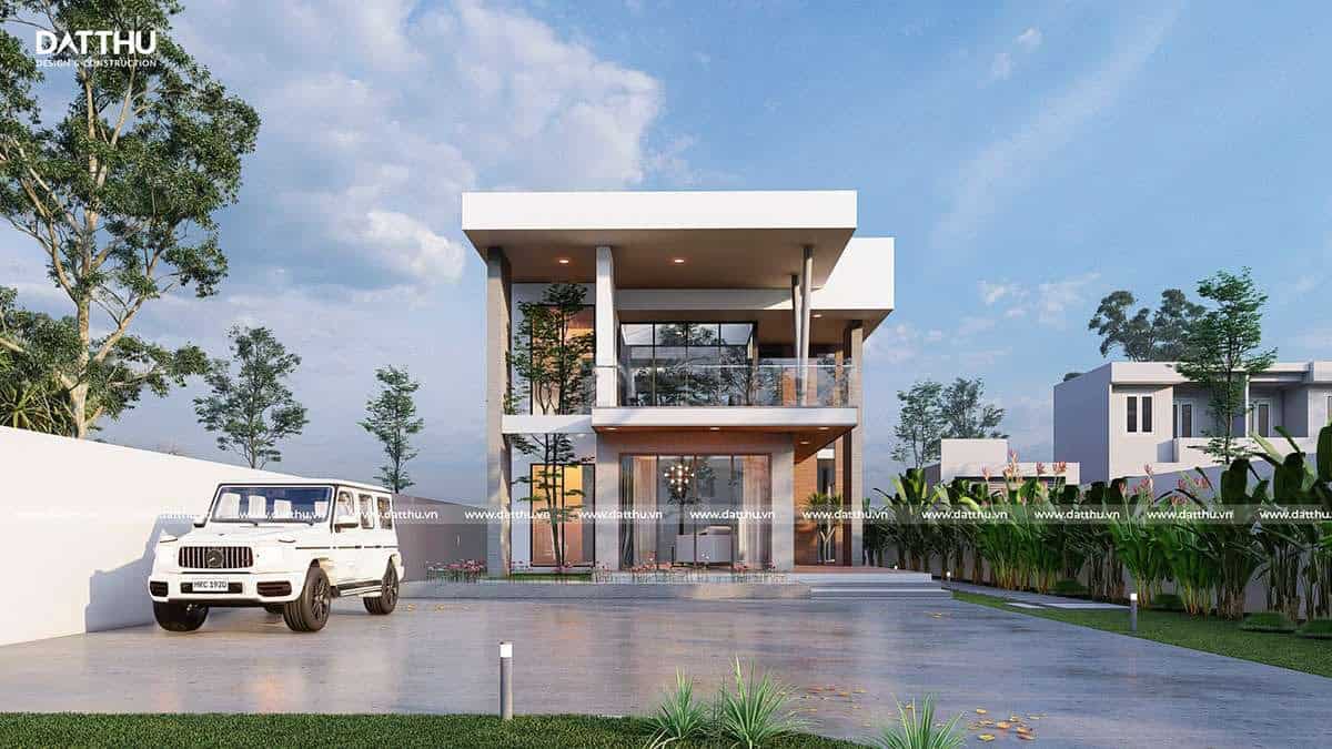 Thiết kế nhà ống có chổ để xe oto