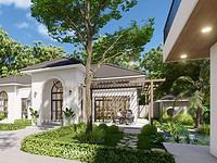 Biệt thự vườn 1 tầng Địa Trung Hải