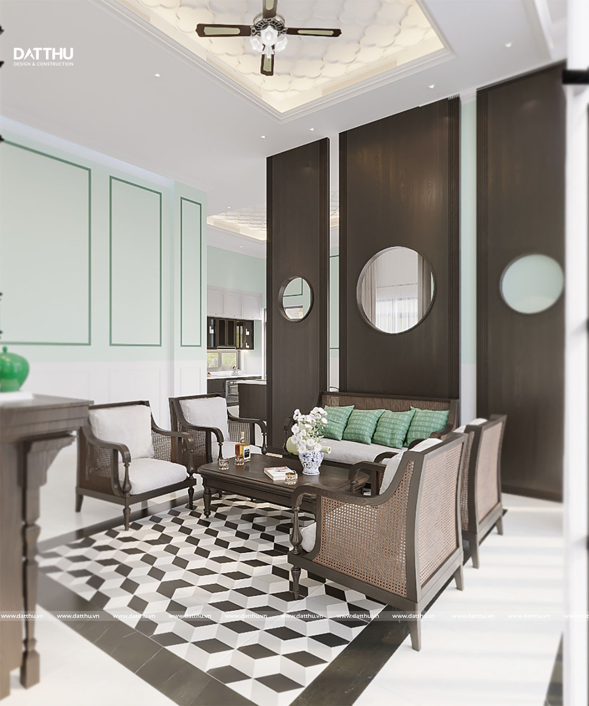 Nội thất biệt thự vườn