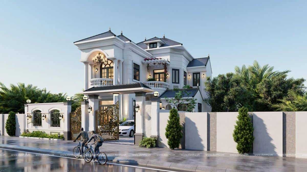 Biệt thự 2 tầng 4 phòng ngủ 2022
