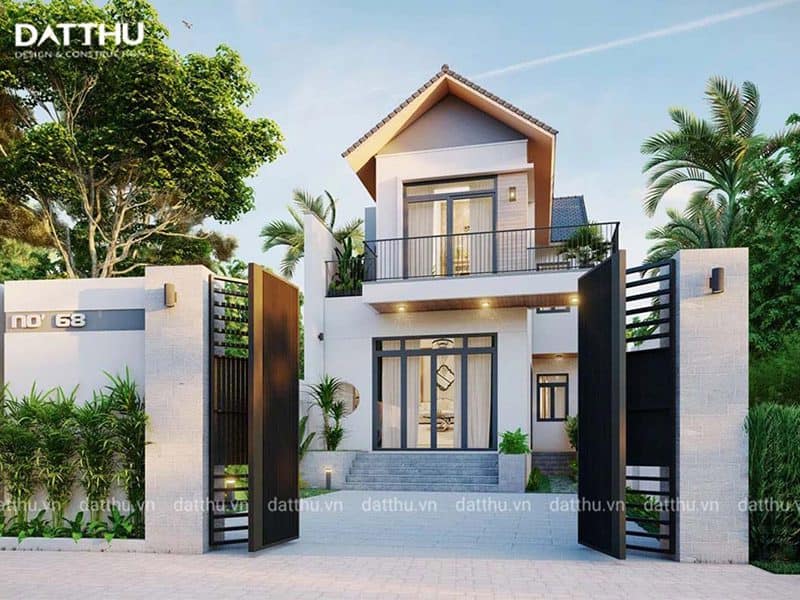 Nhà ống 2 tầng 3 phòng ngủ 5x18m