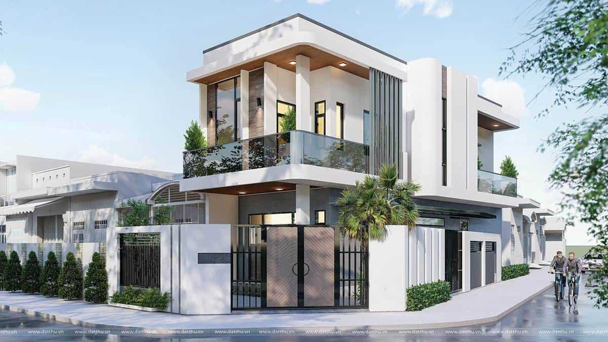 Thiết kế nhà 2 tầng 3 phòng ngủ 2022