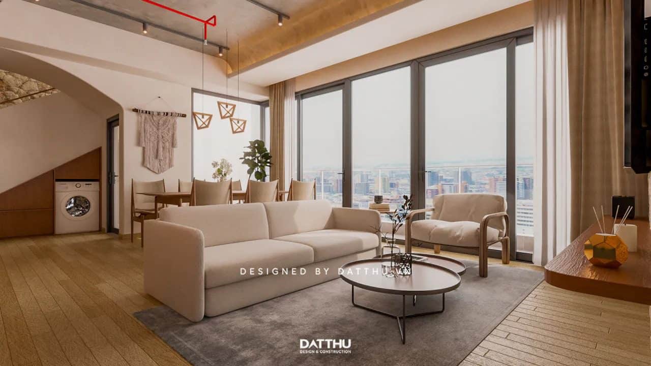 Thiết kế nội thất nhà 3 tầng đẹp