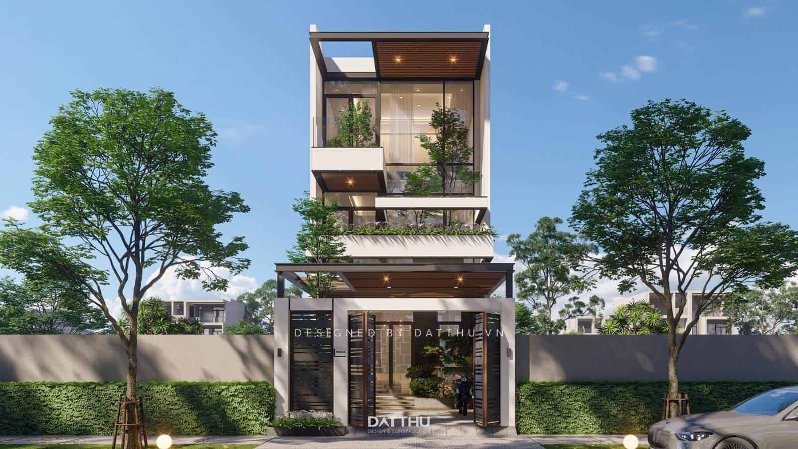 Nhà 3 tầng đẹp