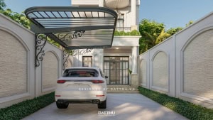 nhà phố 3 tầng mái thái HDDTK Ngọc Anh