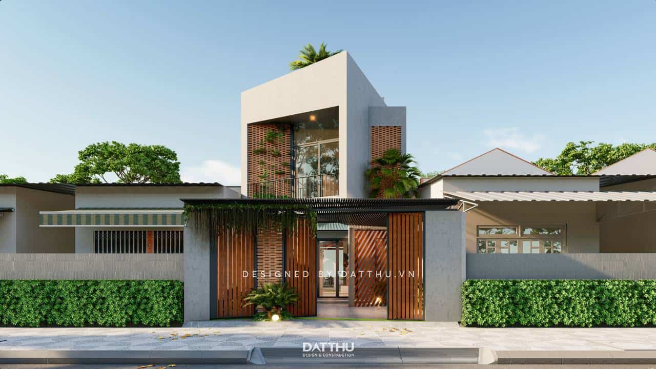 Zic House - Cá Tính Từ Những Đường Gấp Khúc 50 Nhà Phố 2 tầng - Cá tính đường gấp khúc