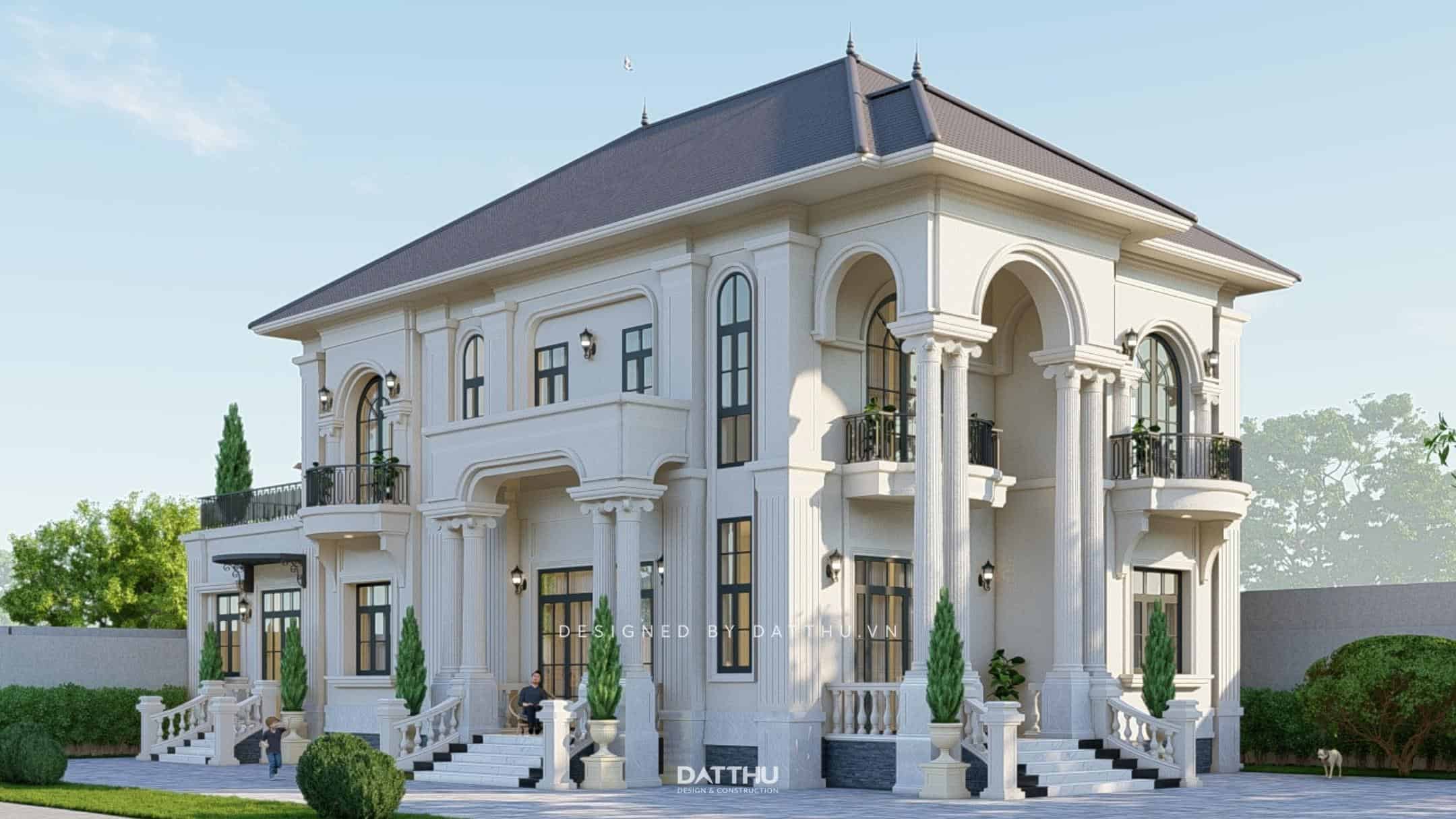 Thiết kế biệt thự phố đẹp sang trọng