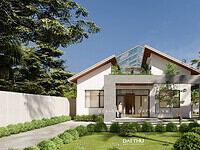 Nhà phố thiết kế mái mở ấn tượng