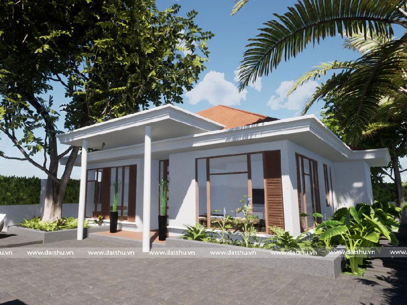 Mẫu thiết kế biệt thự mini