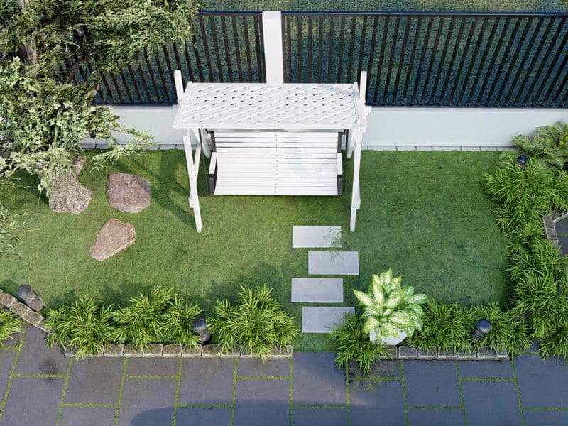 thiết kế sân vườn đẹp