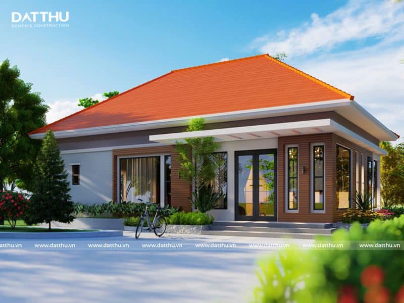 Nhà cấp 4 mái thái