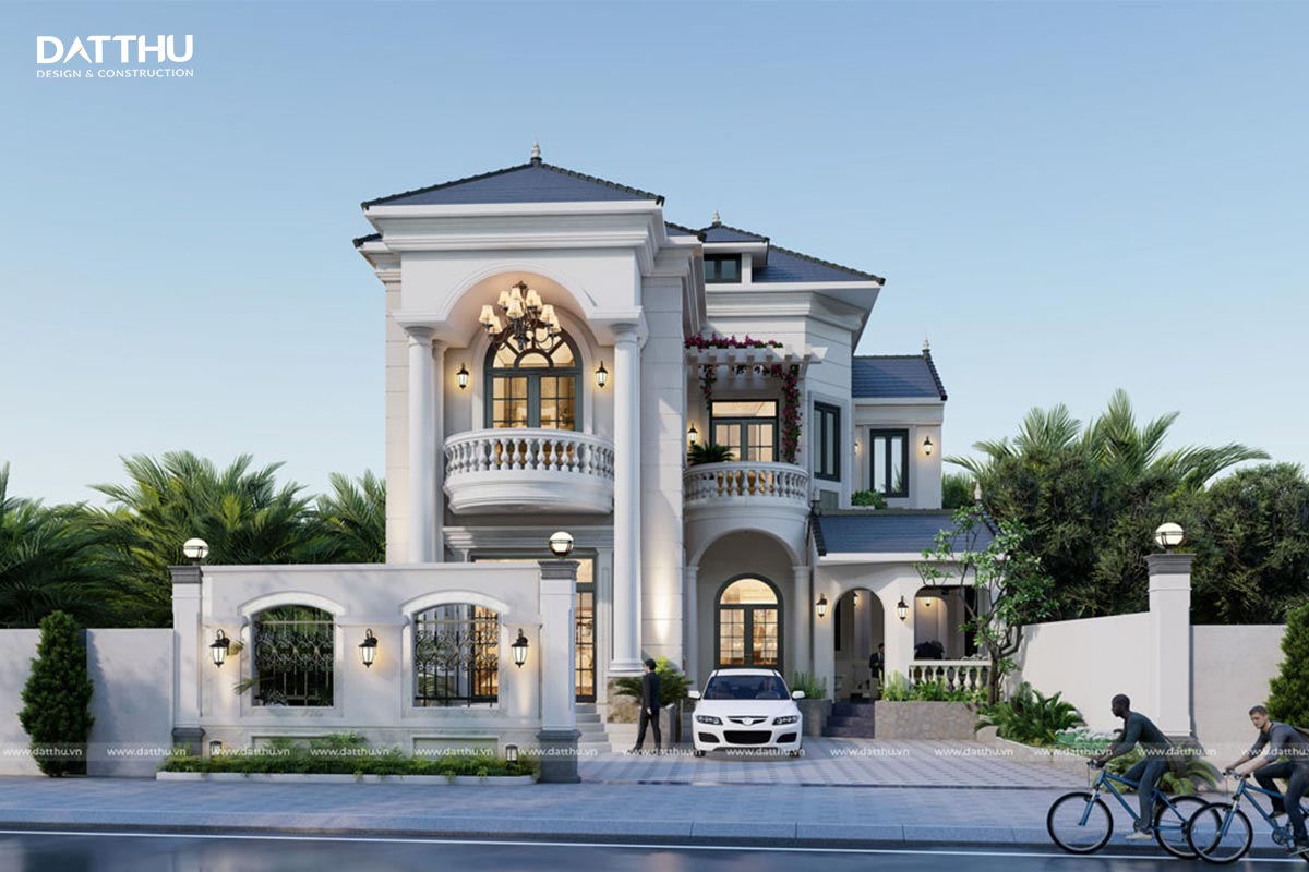 Mẫu biệt thự 2 tầng