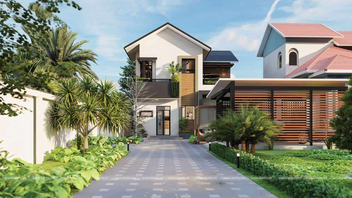 Mẫu nhà 2 tầng đẹp