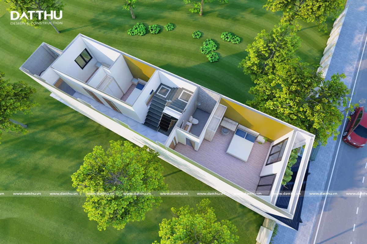 Không gian công năng tầng 1