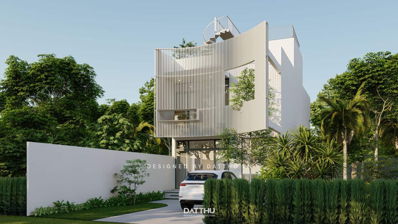 Nhà phố 2 tầng hiện đại