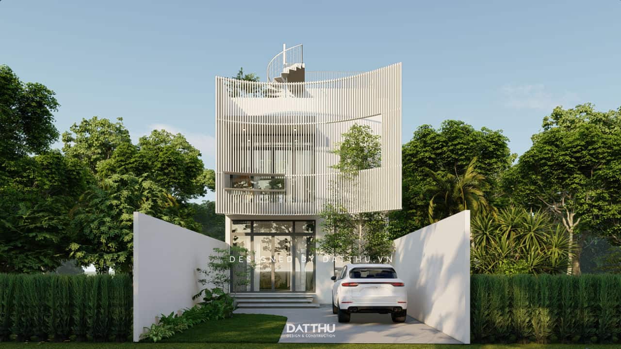 Nhà phố 2 tầng hiện đại