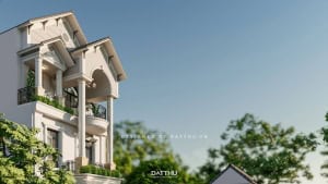 Nhà phố 3 tầng tân cổ điển