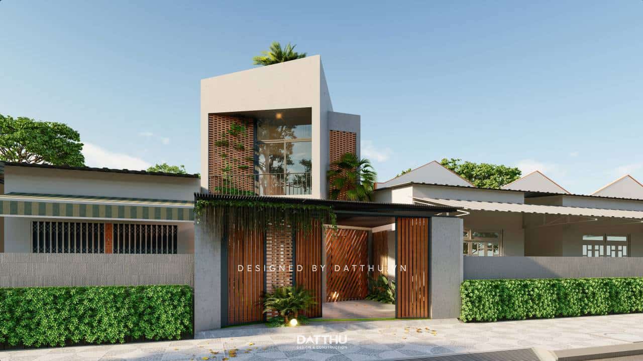 Nhà 1 trệt 1 lầu 5x17m hiện đại