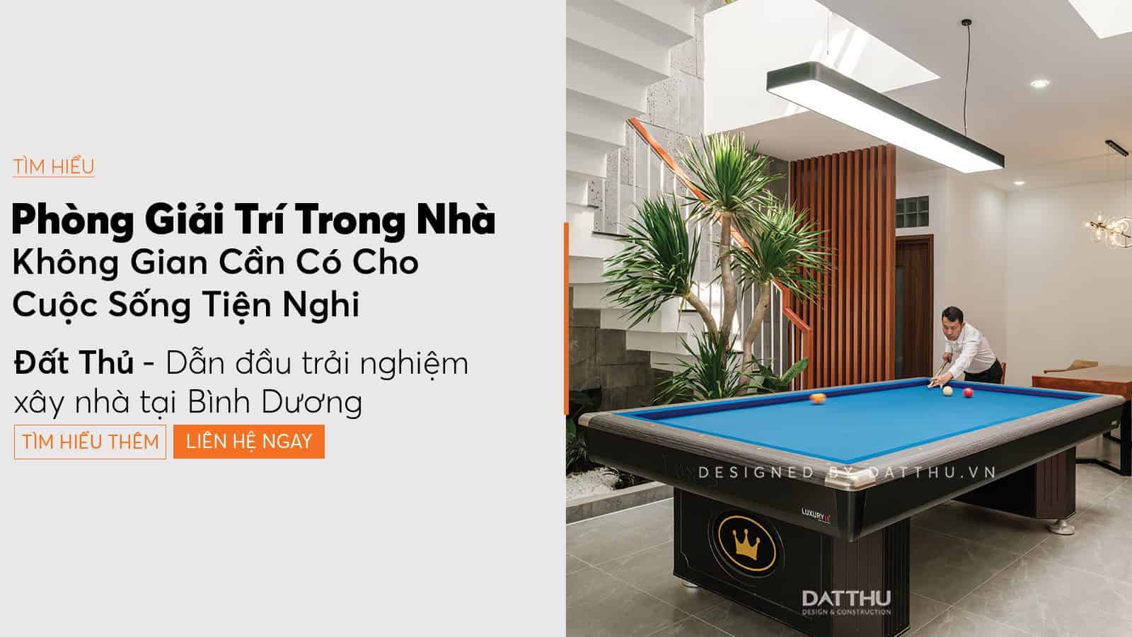 phòng giải trí trong nhà