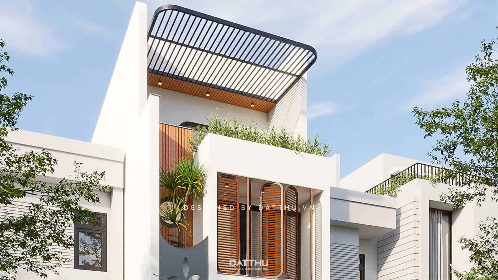 Điểm Nhấn Mặt Tiền Từ Hệ Lam Gỗ