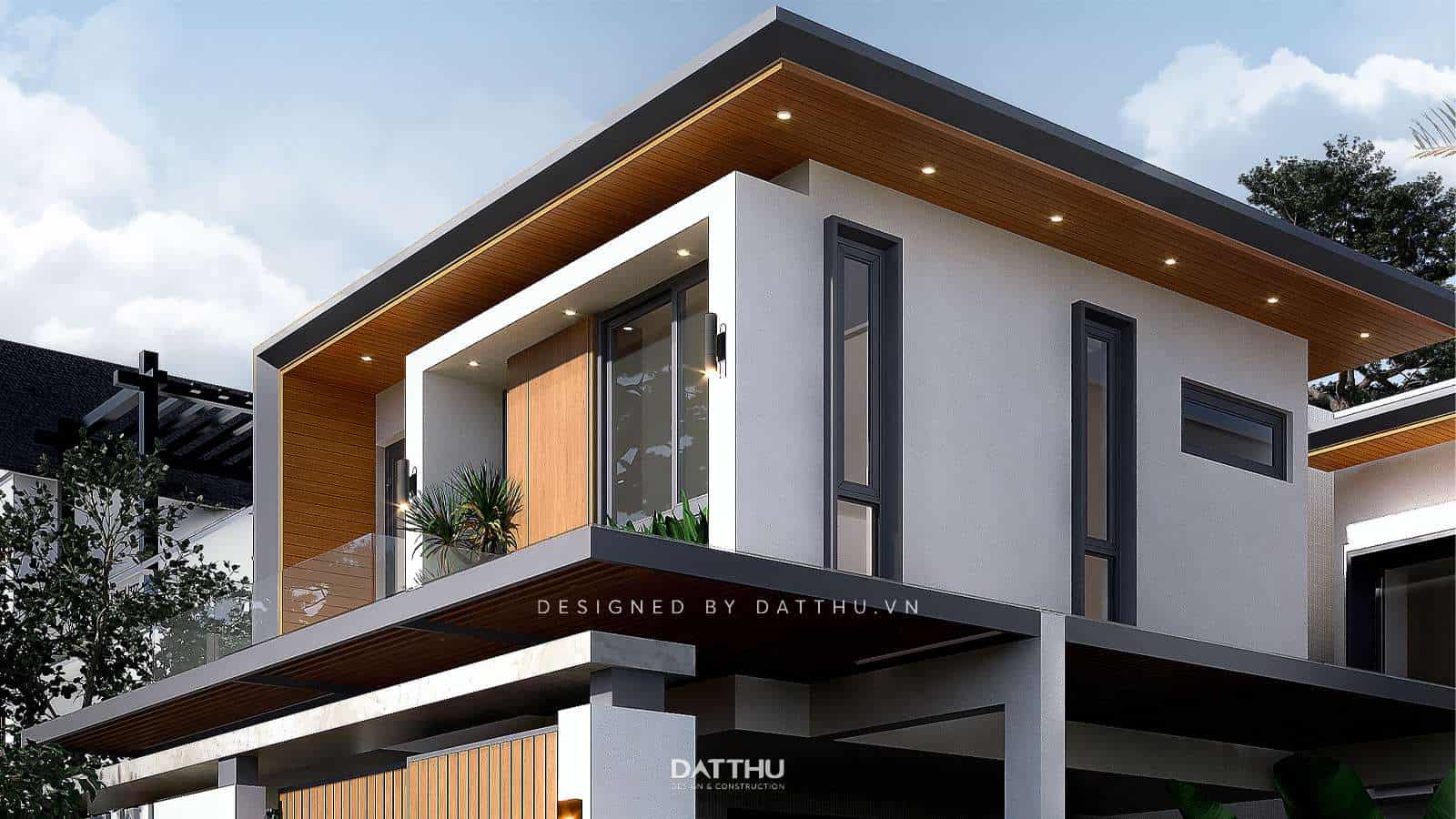 Nhà Hướng Nội - Ngôi Nhà Phố 2 Tầng Ứng Dụng Giải Pháp “Đóng Ngoài Mở Trong” | HDTC2421 30 nha-pho-2-tang-hien-dai-hdtc2421-04