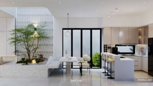 Thiết kế thiên nhiên trong căn bếp